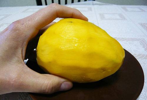 Skalad mango