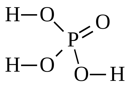 Fórmula de ácido fosfórico