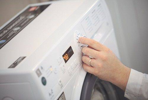 réglage du mode de fonctionnement de la machine à laver