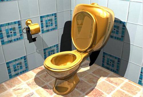 Kultainen wc
