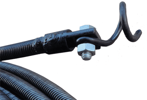 Ang pagtutubero cable na may nozzle