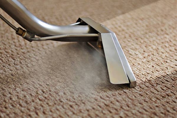 Nettoyage de tapis avec un nettoyeur à vapeur