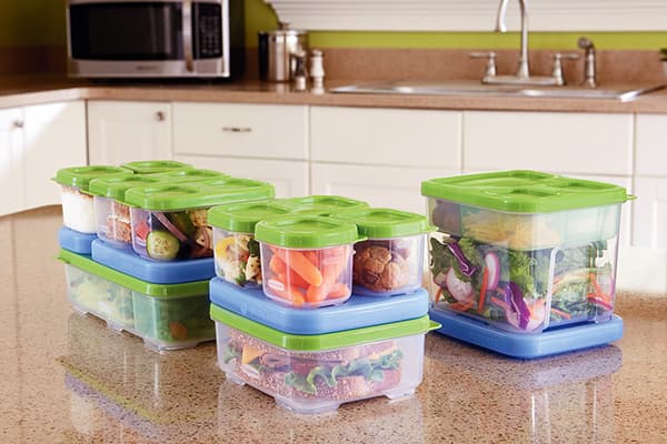 Products in Plastic Containers